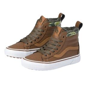 VANS Sk8-Hi MTE Kids Size 3 Camo Dachshund